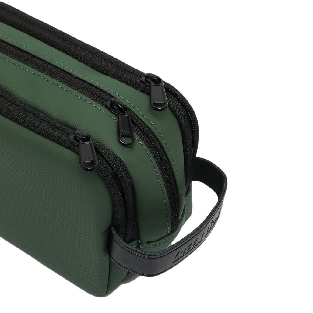 Green Lion Elegant Pouch Olive Green