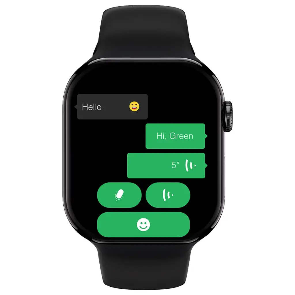 Green Lion Flex 46 Smart Watch Black