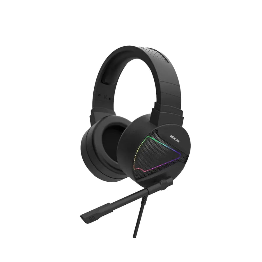 Green Lion GP27X Gaming Headphone - Black