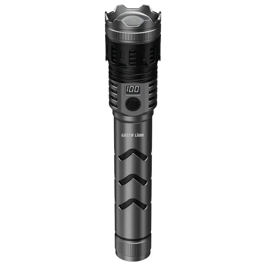 Green Lion Hunter Pro Portable Torch - Grey