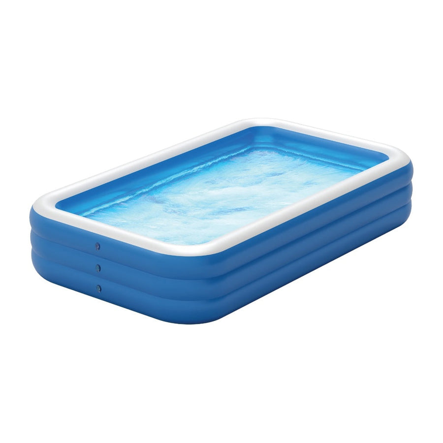 Green Lion Inflatable Small Swimming Pool - Blue