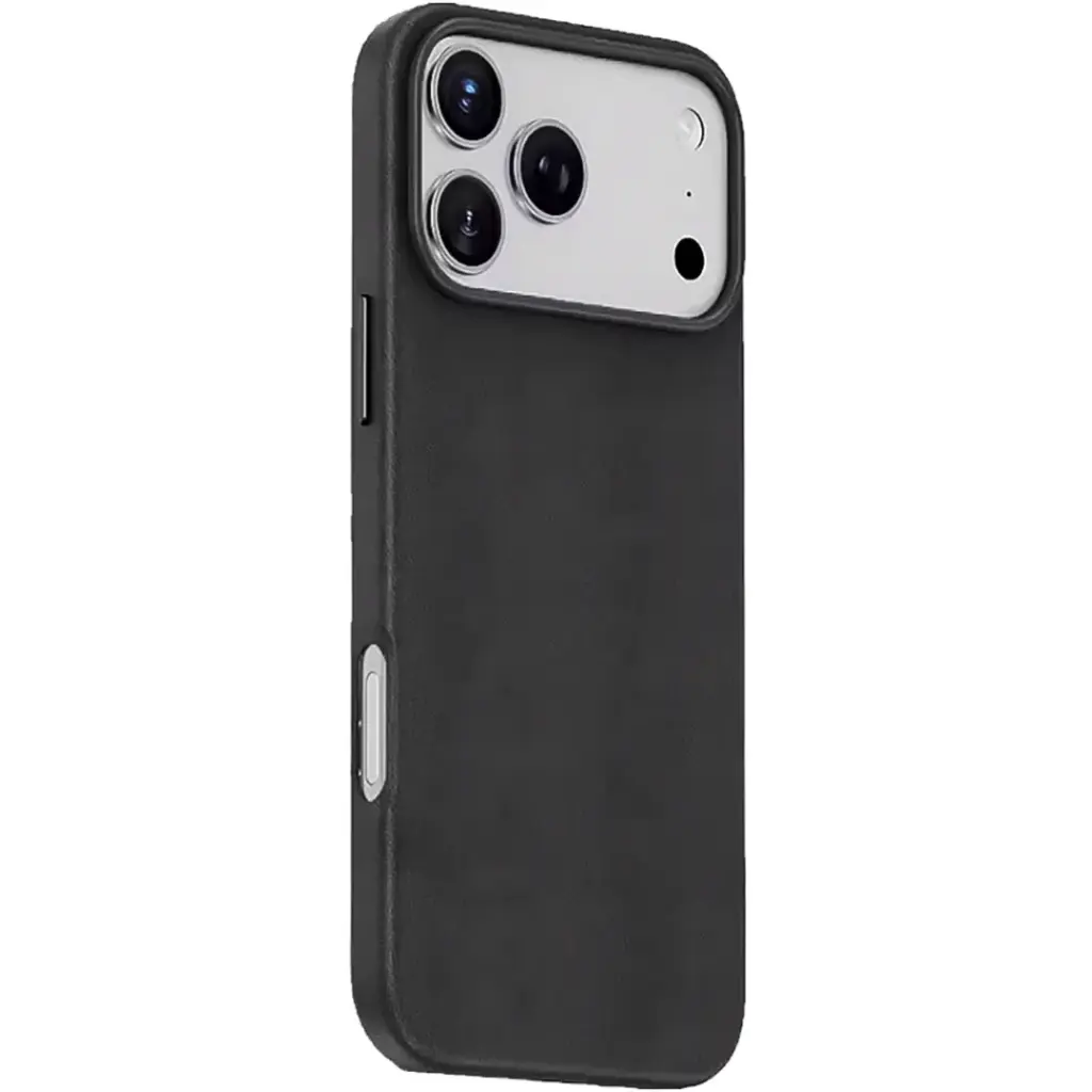 Green Lion Leather MagSafe Case iPhone 17 Pro Max Black
