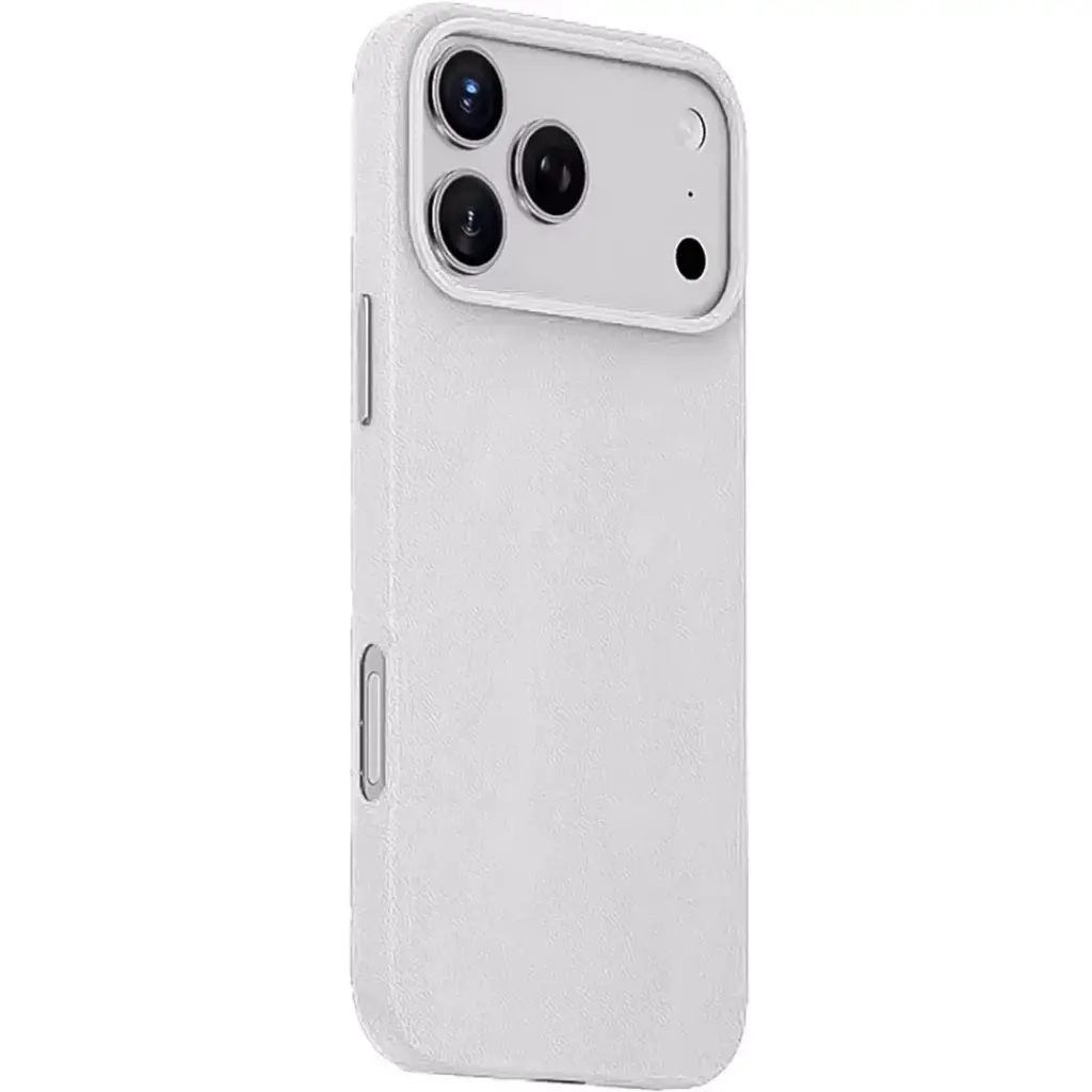 Green Lion Leather MagSafe Case iPhone 17 Pro Max White