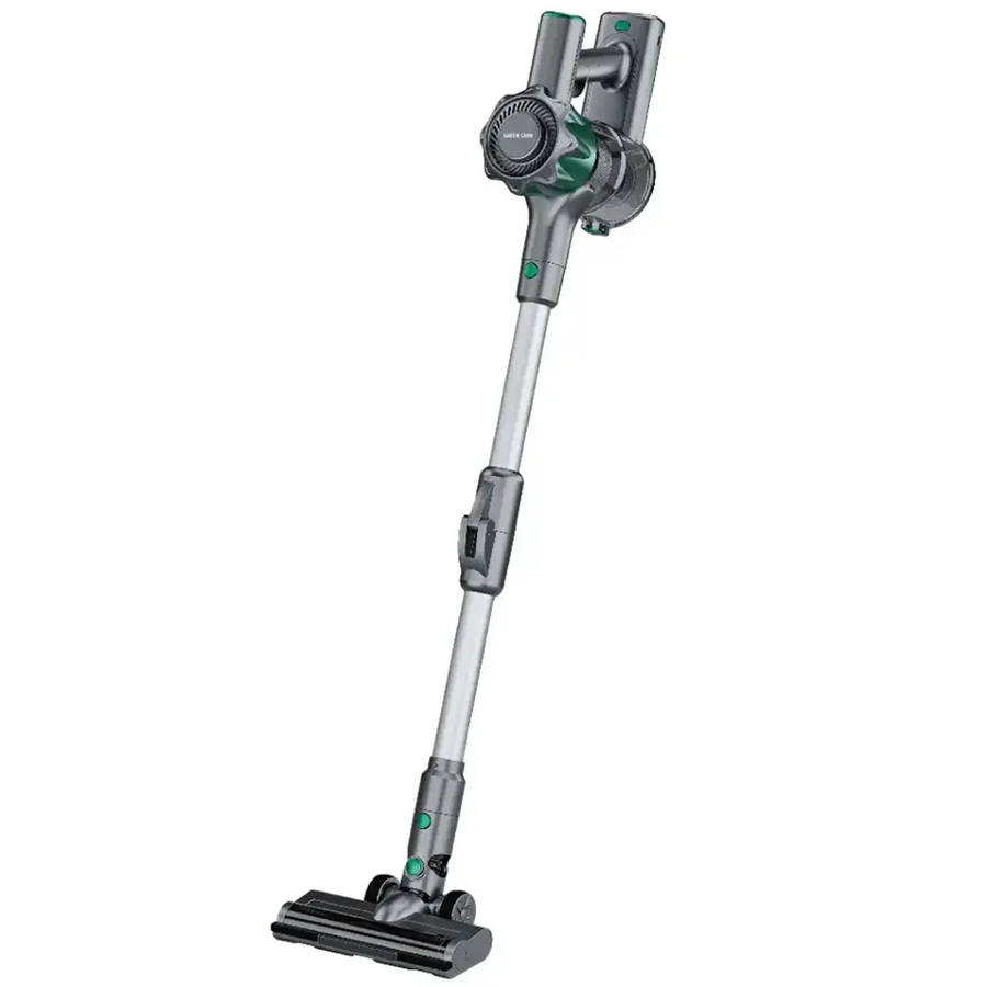Green Lion Lite Cordless Vacuum Cleaner with 180° Foldable Tube – Gray