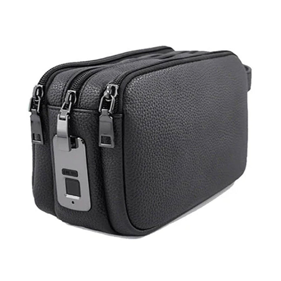 Green Lion Lyon Plus Smart Fingerprint Pouch - Black