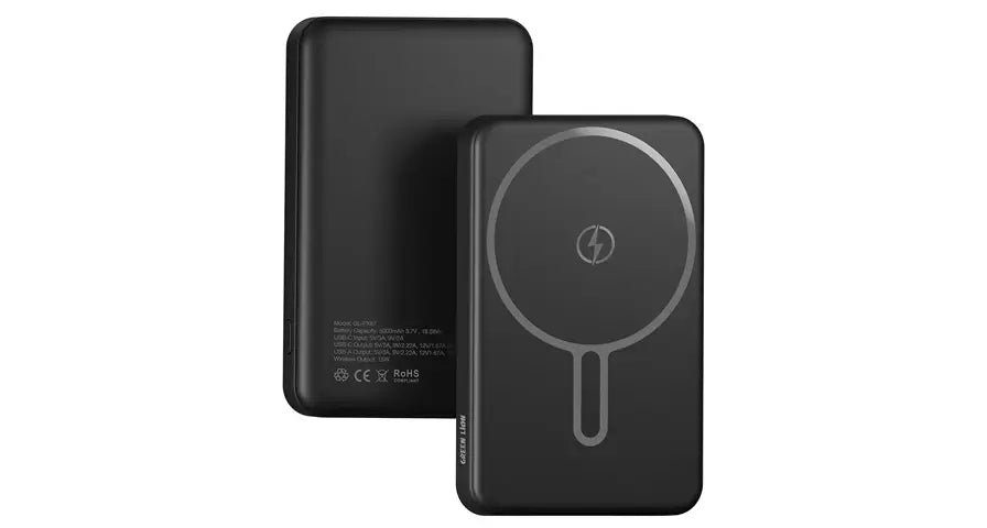 Green Lion Malaga 5000mAh Power Bank - Black
