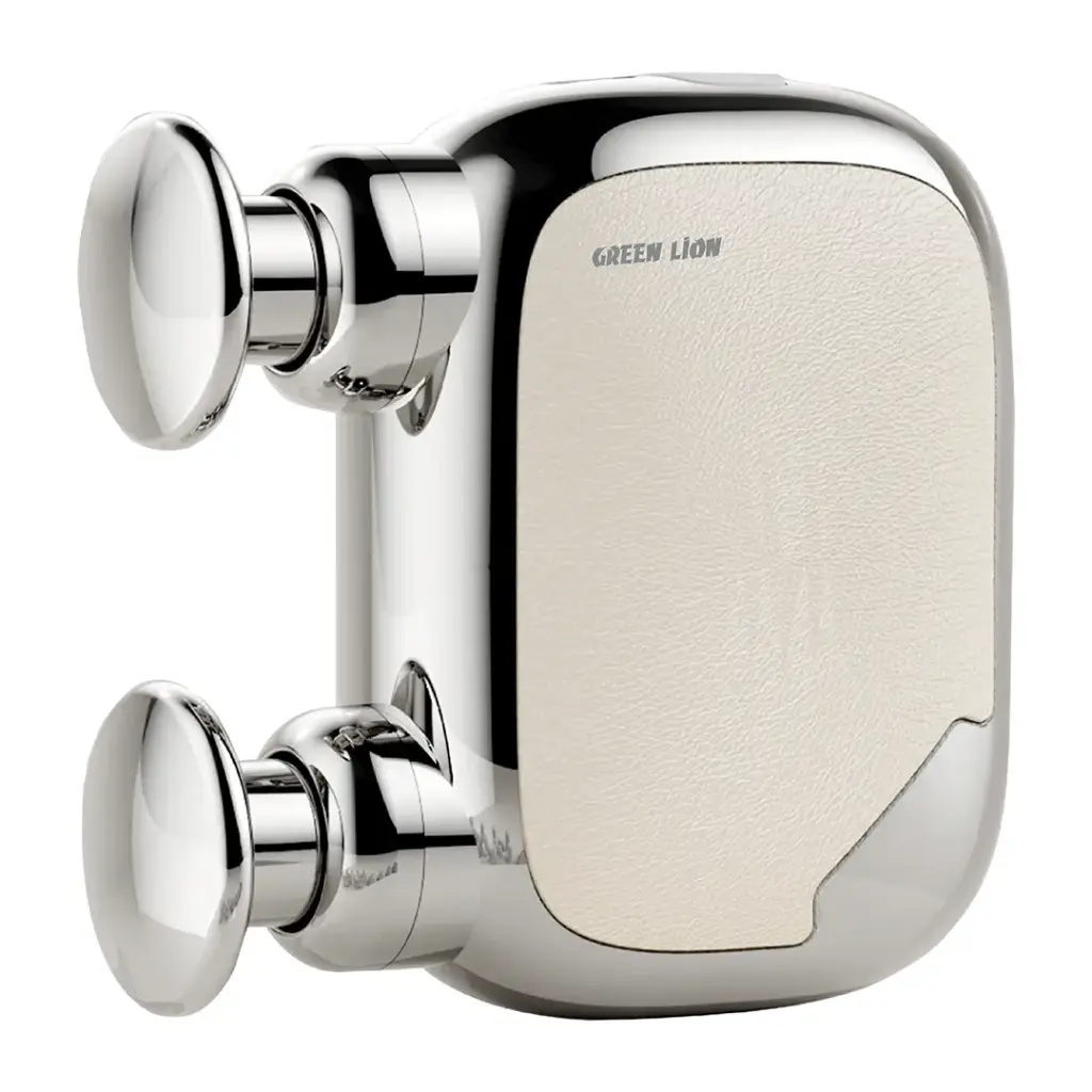 Green Lion Mini Flex Dual-Head Massage Gun – Silver