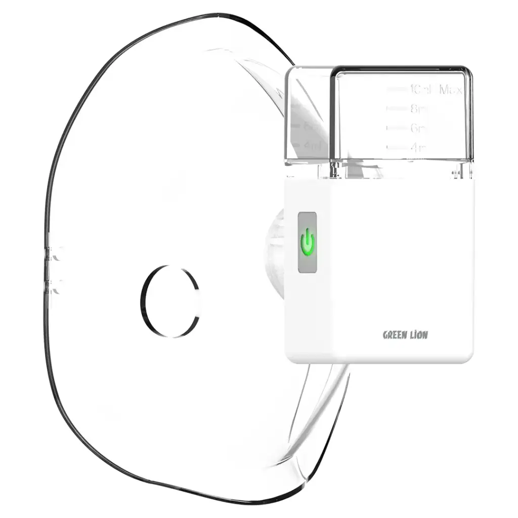 Green Lion Mini Nebulizer – White view 3