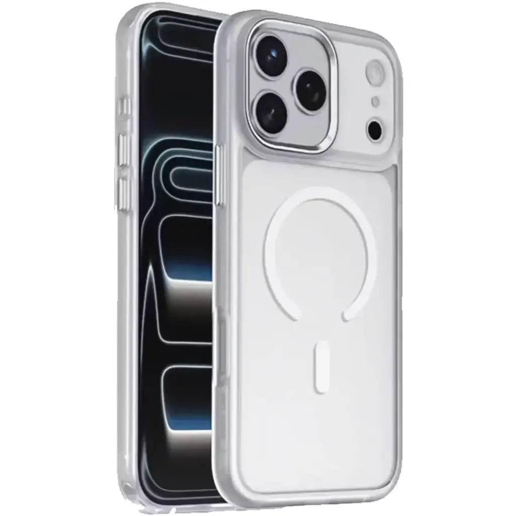 Green Lion Titan MagSafe Military-Grade Case for iPhone 17 Pro - Silver