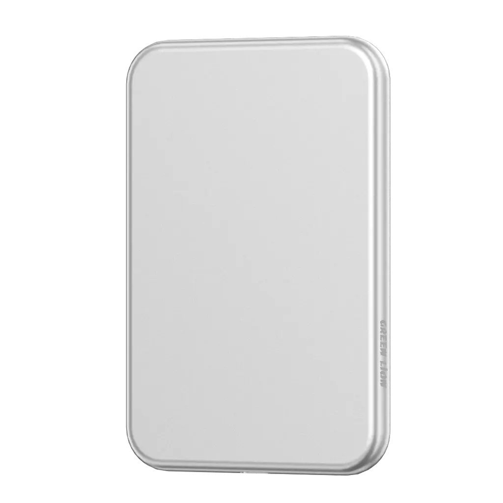 Green Lion Ultra Slim Mag 4000mAh Power Bank Silver
