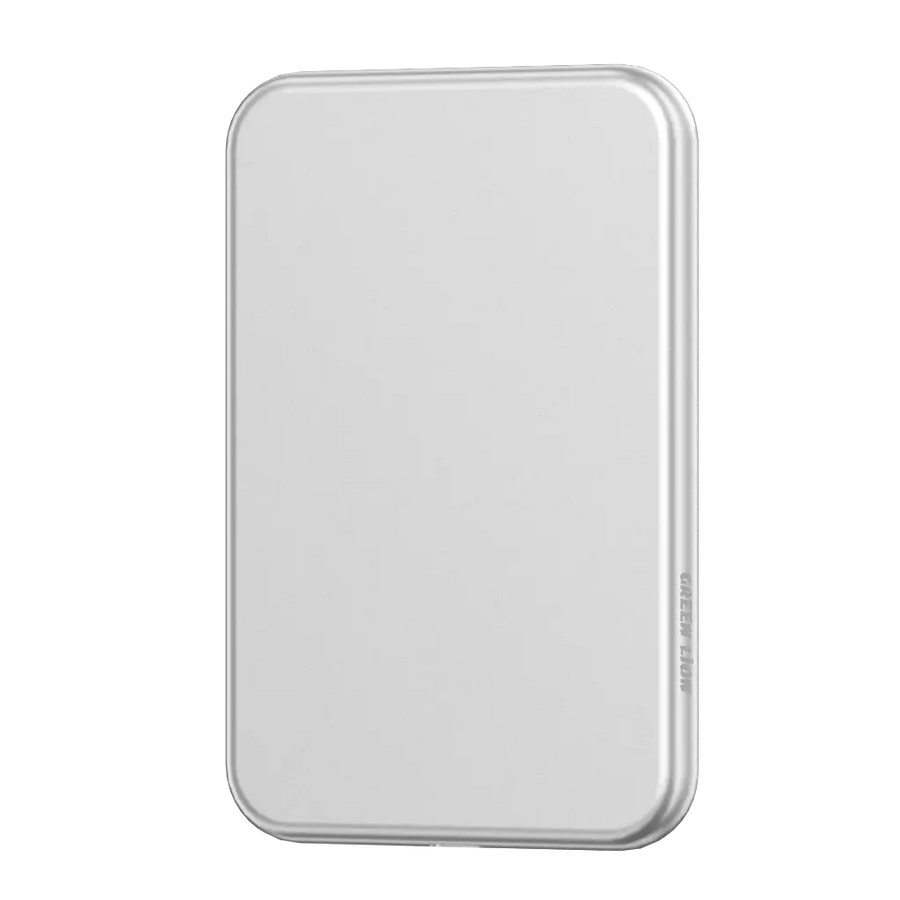 Green Lion Ultra Slim Mag 4000mAh Power Bank Silver