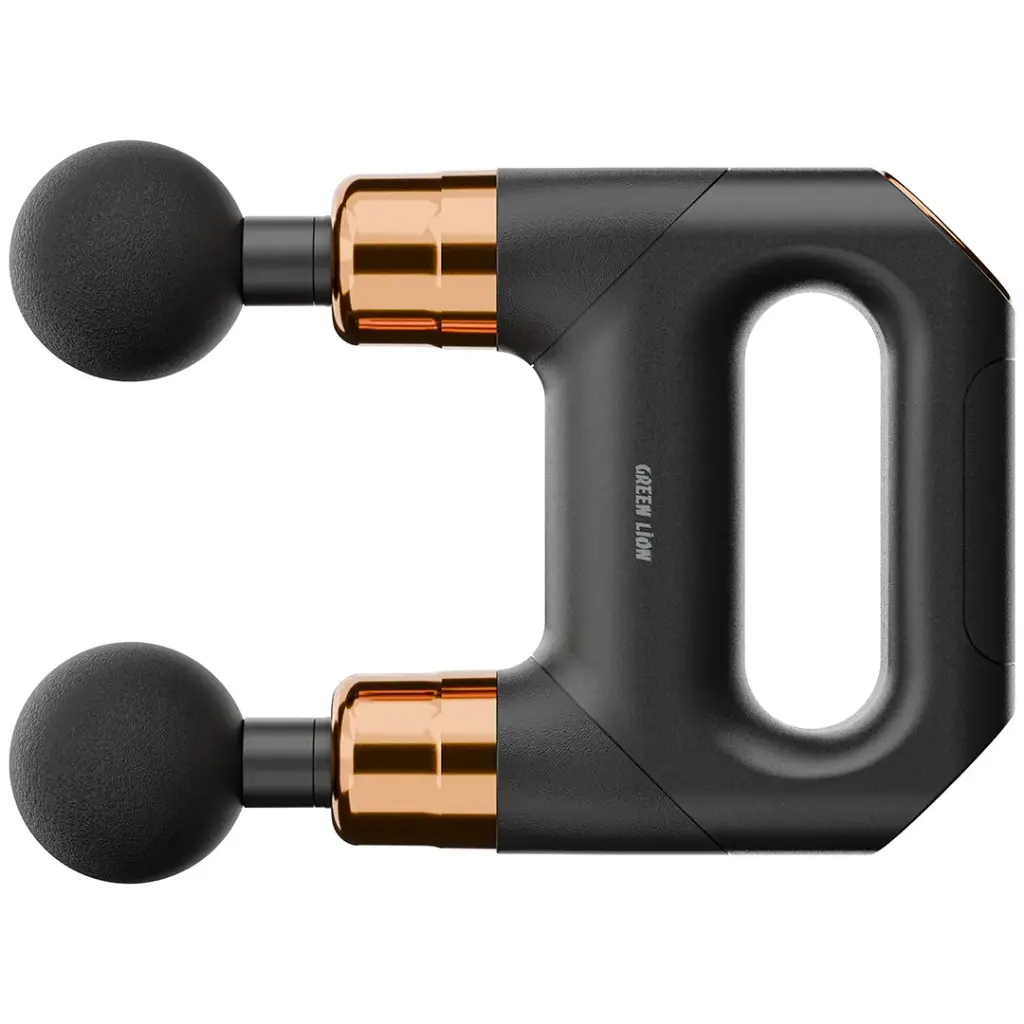 Green Lion Vibe Pro Dual Head Massage Gun – Black