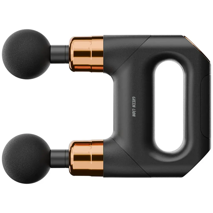 Green Lion Vibe Pro Dual Head Massage Gun – Black