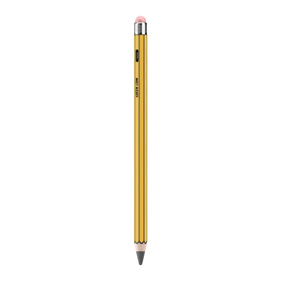 Green Lion Vintage 2 in 1 Stylus Pencil - Yellow