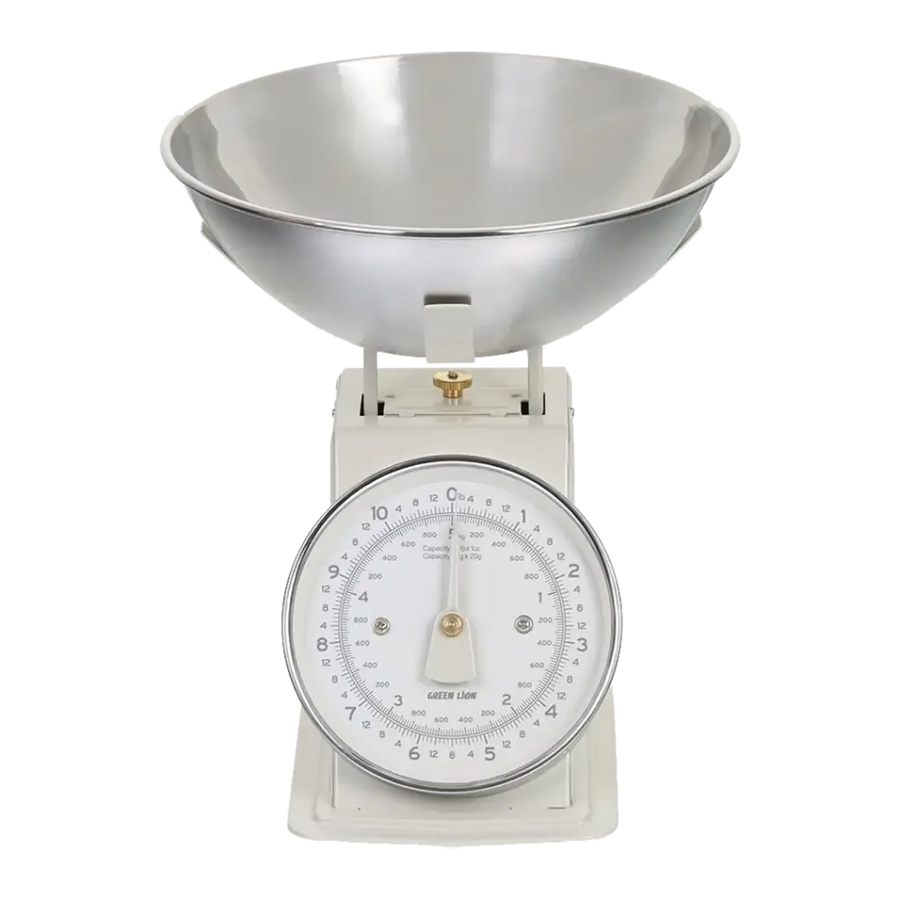 Green Lion Vintage Kitchen Scale - Cream