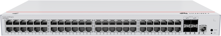 Huawei eKit S310-48P4X 48-Port Gigabit PoE+ Switch with 4x 10G SFP+