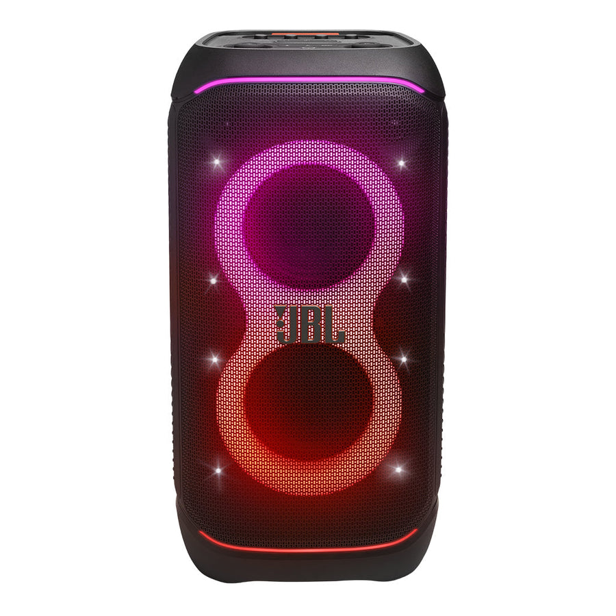 JBL PartyBox Stage 320 - Portable Party Speaker with Wheels - Black