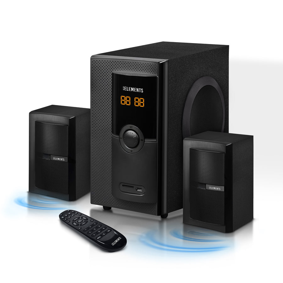 KB Elements EA24S - 2.1 Multimedia Speaker System, 65W, Bluetooth, FM Radio