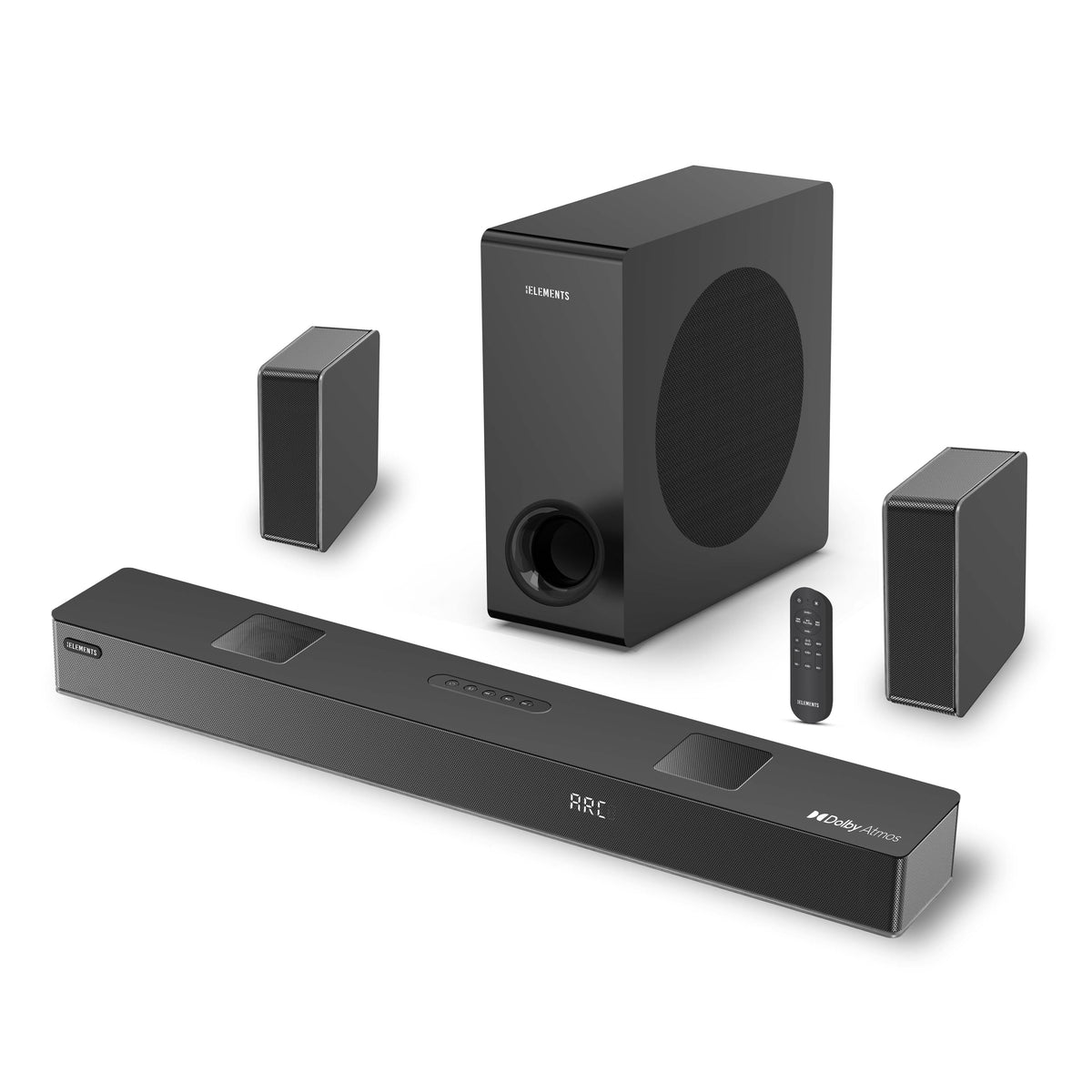KB Elements EA407WS - 5.1.2 Wireless Home Theater System, 470W, Dolby Atmos
