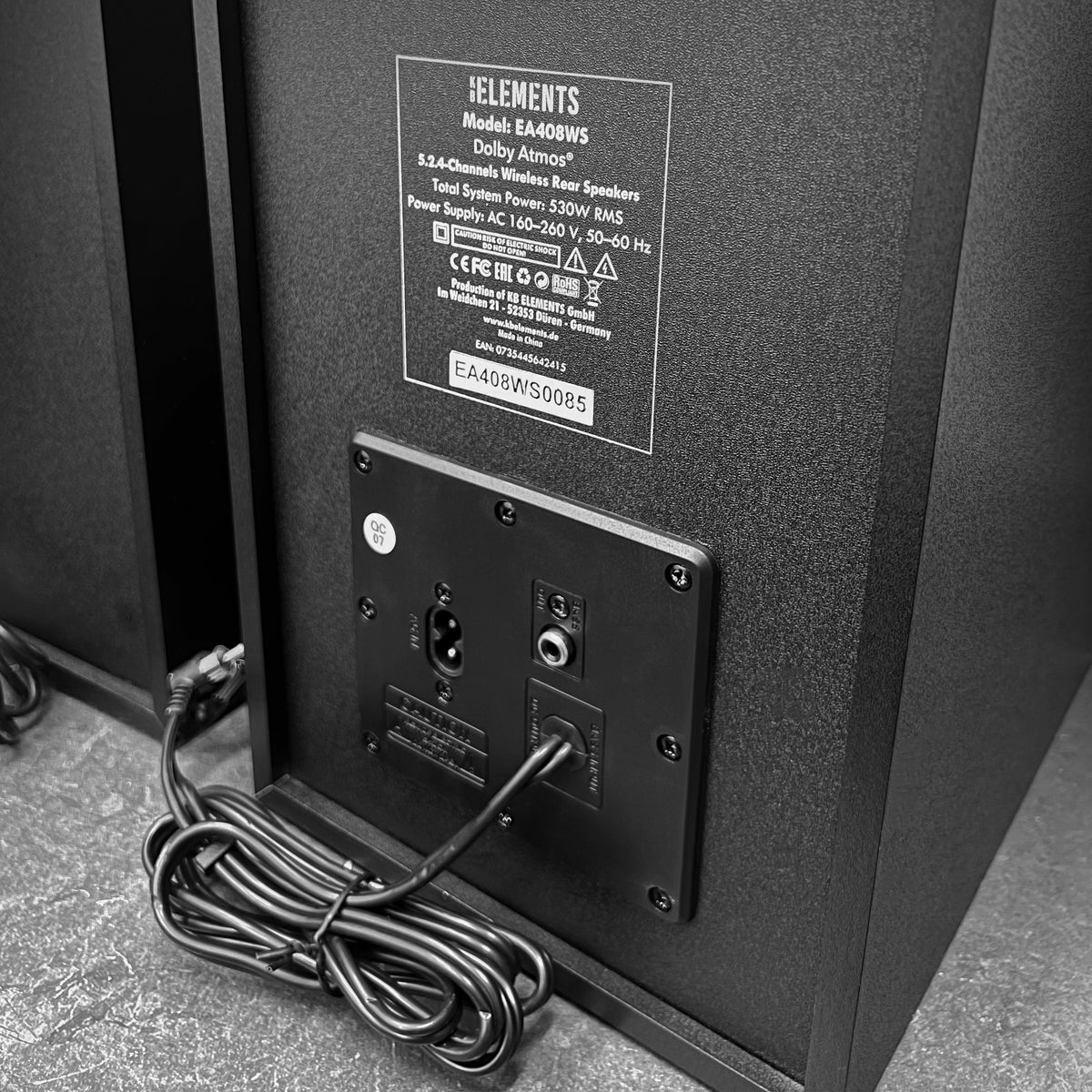 KB Elements EA408WS - 5.2.4 Wireless Home Theater System, 530W, Dolby Atmos