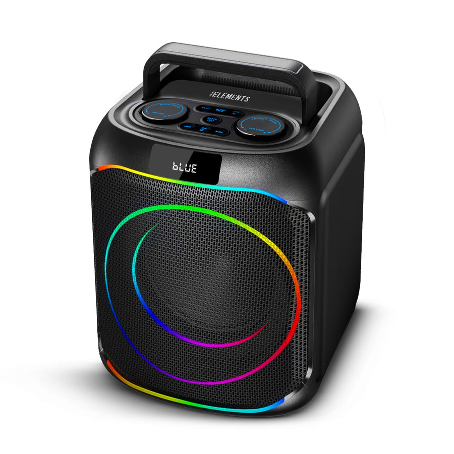 KB Elements Elite EA101 - 80W Karaoke Speaker with 8" Subwoofer - Black