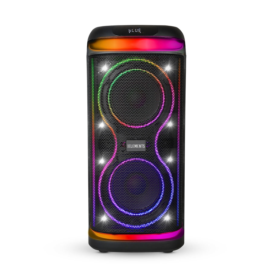 KB Elements Elite EA106KB - 150W Karaoke Speaker with Dual 8" Subwoofers & Trolley
