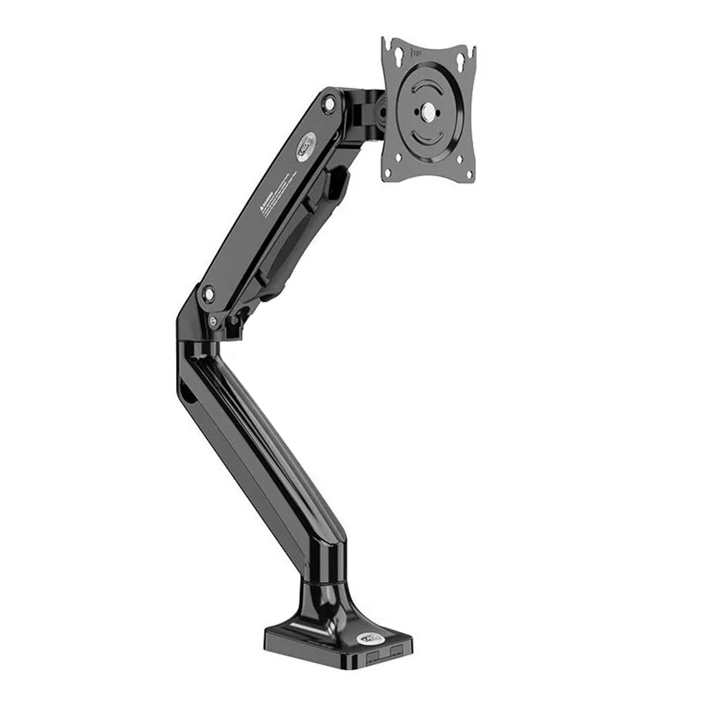 Kaloc DS110B Single Monitor Arm with Gas Spring & USB (17"–35") view 2