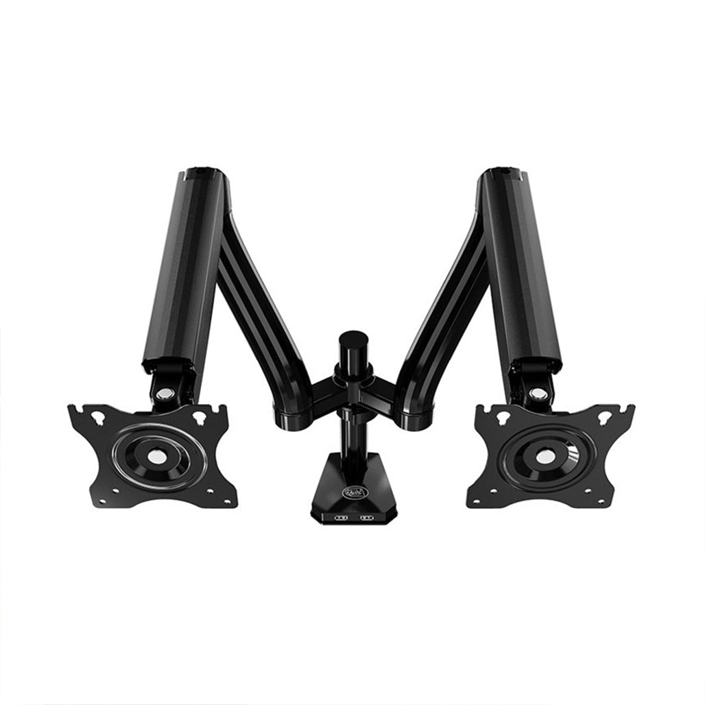 Kaloc DS90-2 Dual Monitor Arm with Internal Gas Spring (17"–32") view 2