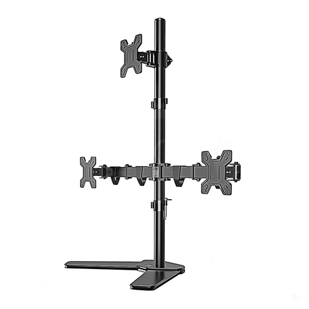 Kaloc DW230T Adjustable Triple Monitor Arm (17"–27") view 1