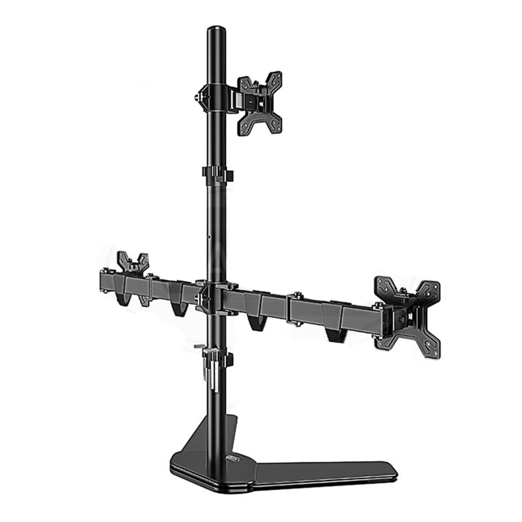 Kaloc DW230T Adjustable Triple Monitor Arm (17"–27") view 2