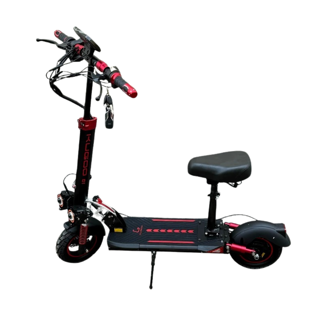 Kugoo D11 pro Seat Foldable Electric Scooter - 2000W, 48V 13Ah view 3