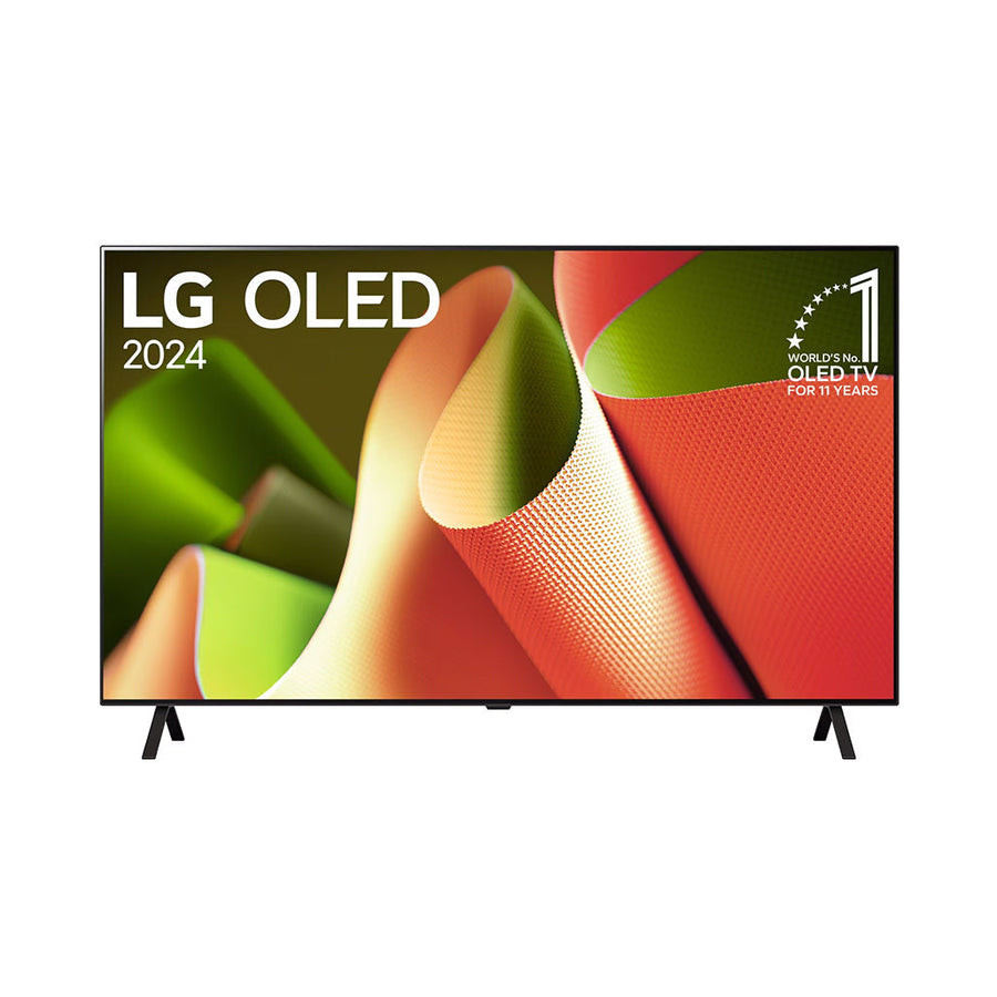 LG 55 inch OLED AI B4 4K Smart TV front view