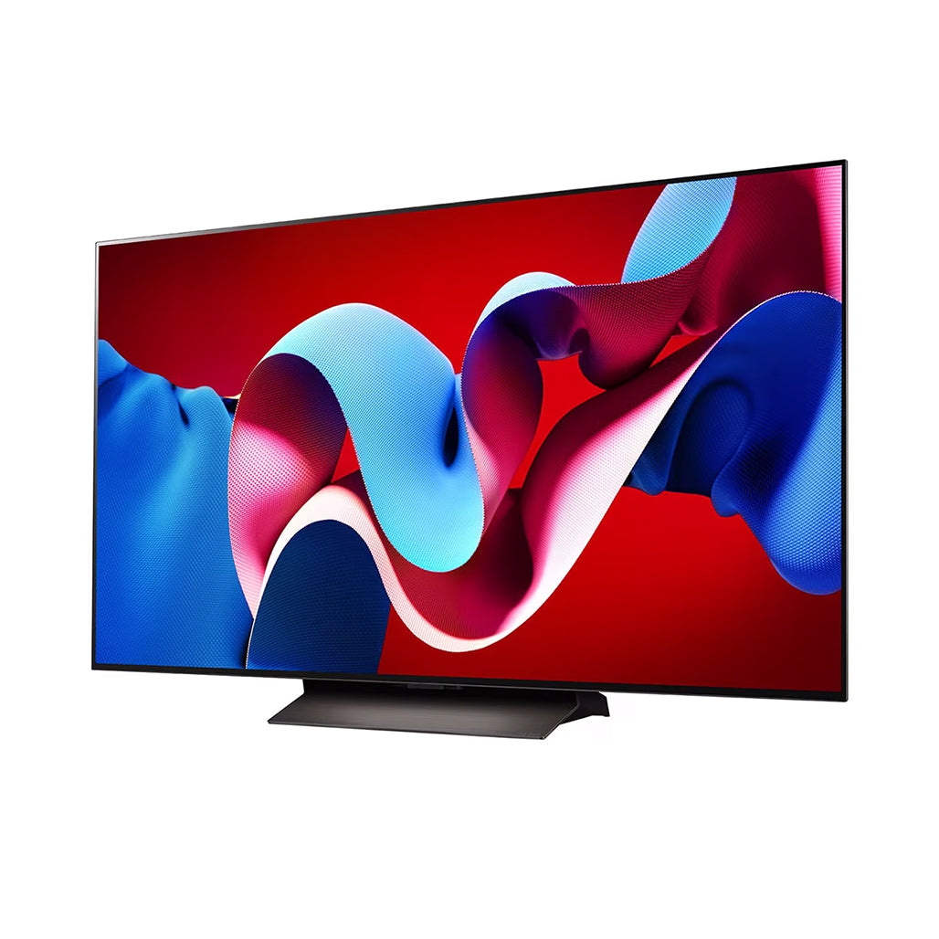 LG 55 inch OLED evo AI C4 4K Smart TV slim profile