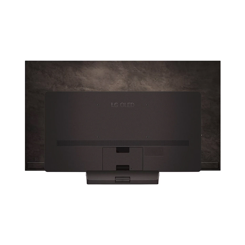 LG 55 inch OLED evo AI C4 4K Smart TV with stand