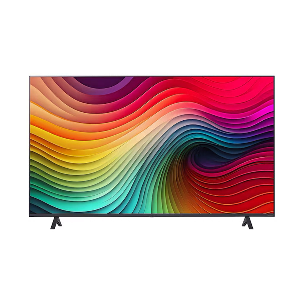 LG 65 inch NanoCell NANO80 4K Smart TV front view