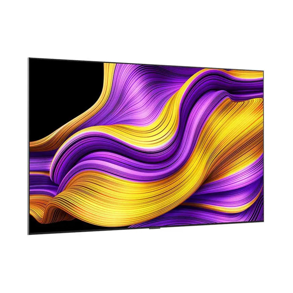 LG 83 inch OLED evo AI G5 4K Smart TV angled view