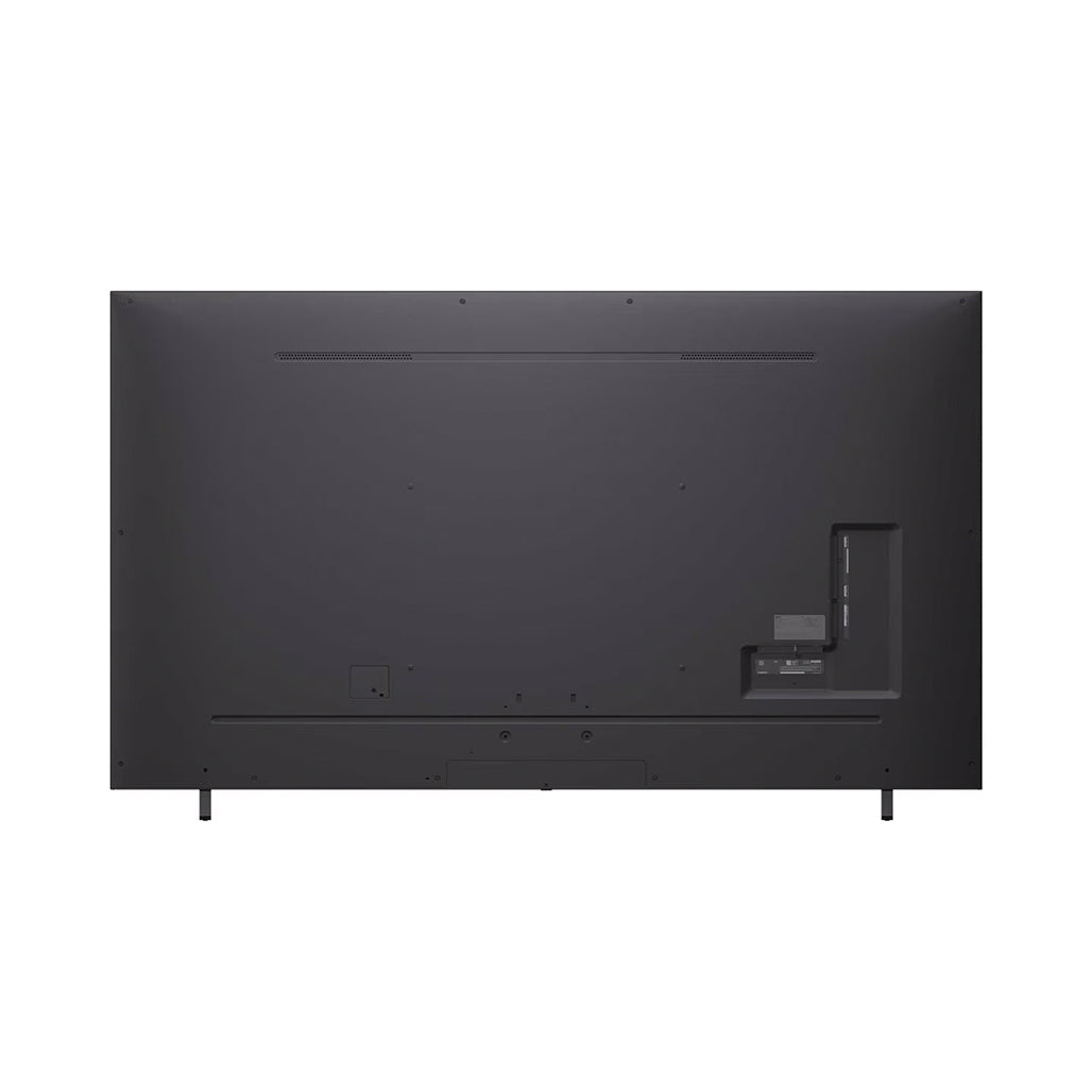 LG 86 inch NanoCell AI NANO80 4K Smart TV side profile