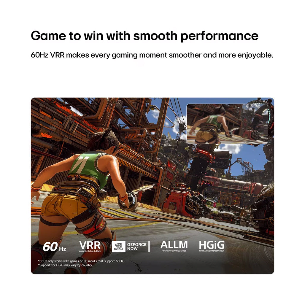 LG Nano 4K UHD AI NU84 Smart TV side profile