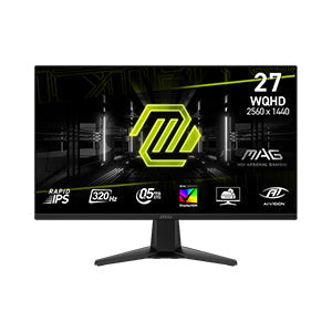 MSI MAG 275QF X32 27" WQHD Rapid IPS 320Hz Gaming Monitor