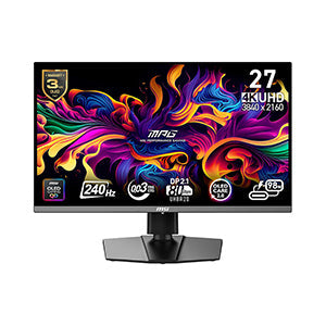 MSI MPG 272URX QD-OLED 27" 4K UHD 240Hz Gaming Monitor