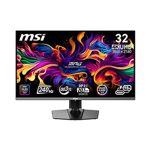 MSI MPG 322URX QD-OLED 32" 4K UHD 240Hz Gaming Monitor