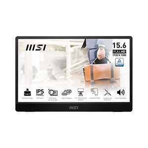 MSI PRO MP165 E6 15.6" FHD Portable Monitor
