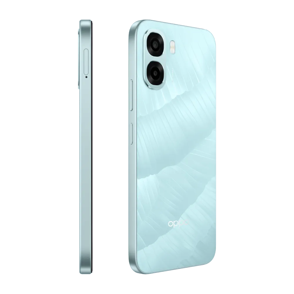 OPPO A6x - Icy Blue back