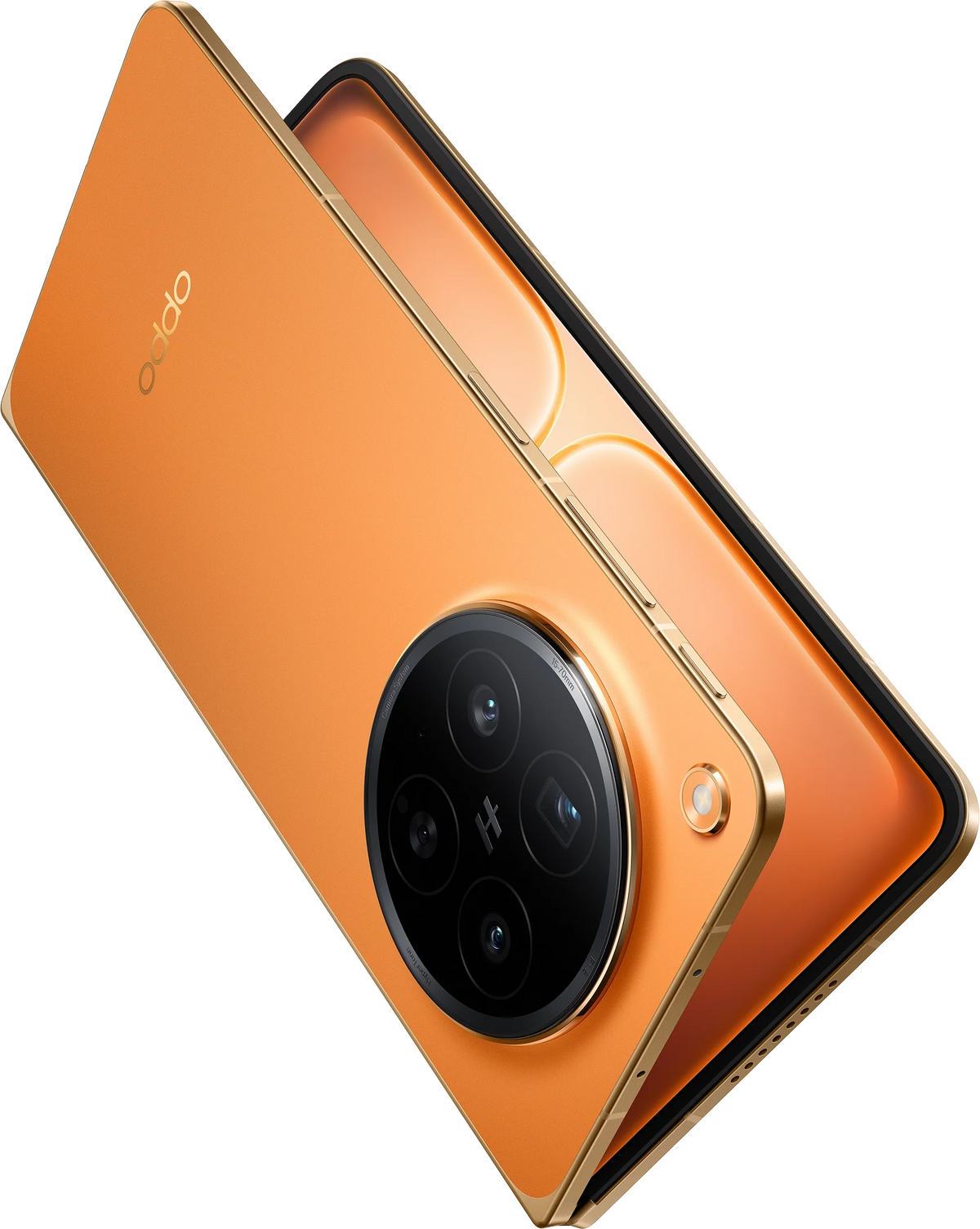 OPPO Find N6 - Blossom Orange folded