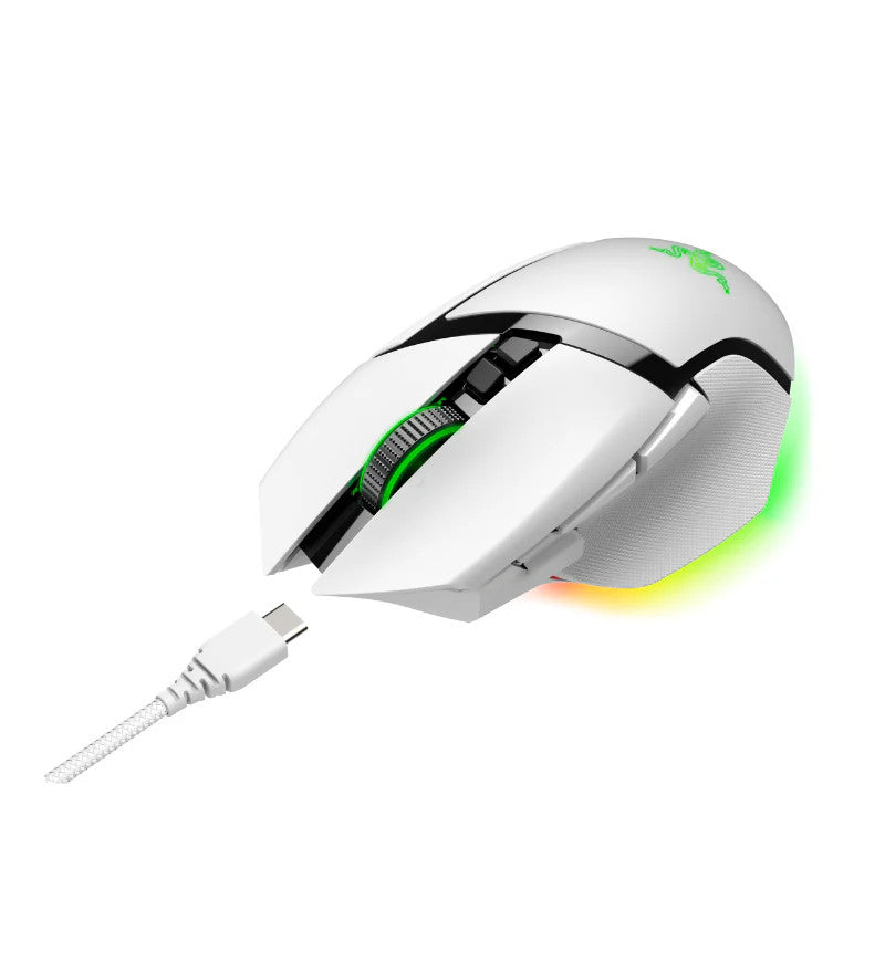 Razer Basilisk V3 Pro 35K Wireless Gaming Mouse - White