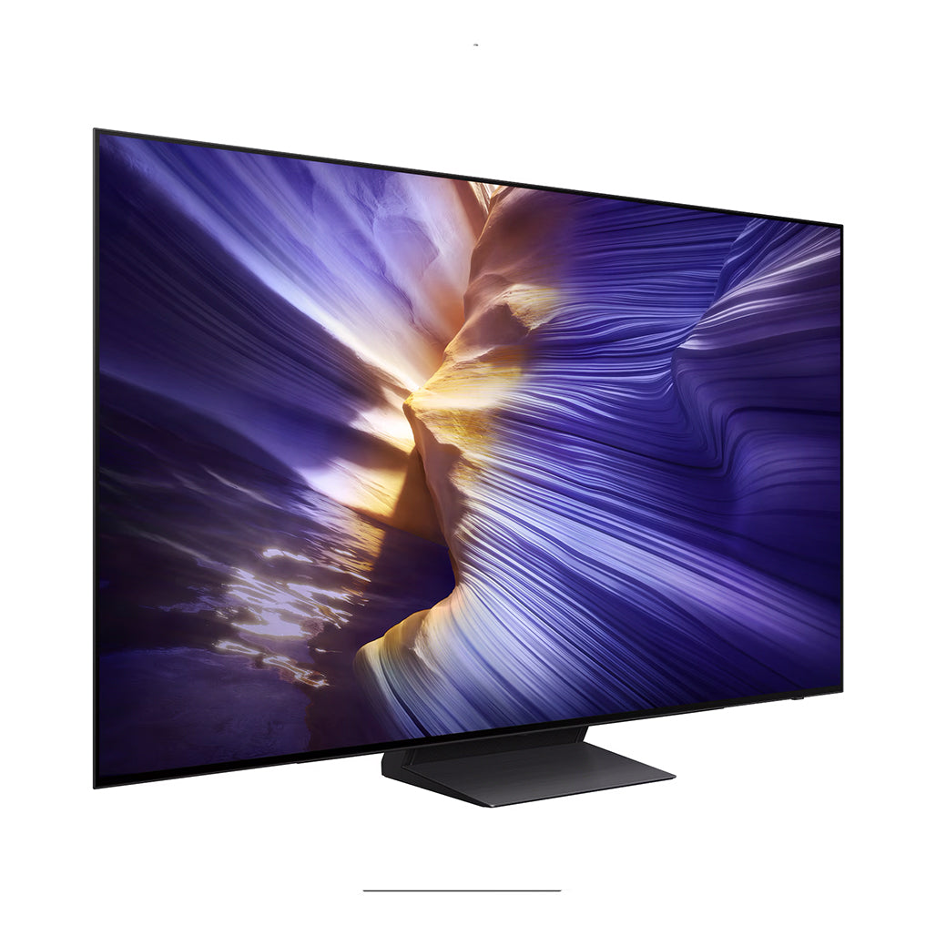 Samsung OLED S90F 4K Vision AI Smart TV slim side profile