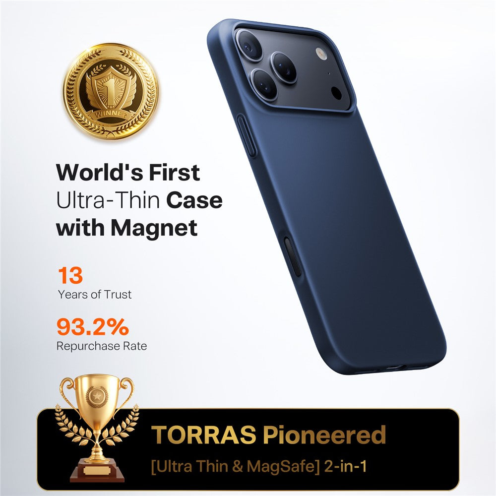 TORRAS OriginFit-Mag Slim Case for iPhone 18 Series