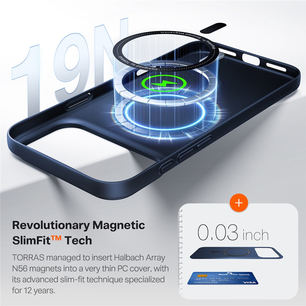 TORRAS OriginFit-Mag Slim Case for iPhone 18 Series