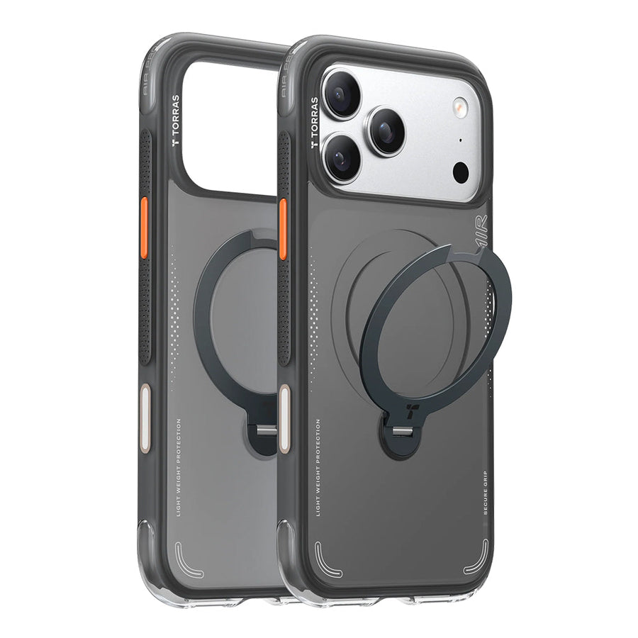 TORRAS Ostand Q3 Air for iPhone 17 Pro - Obsidian Black