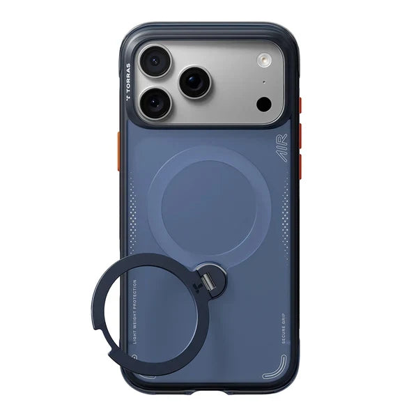 TORRAS Ostand Q3 Air for iPhone 18 Series - Deep Blue